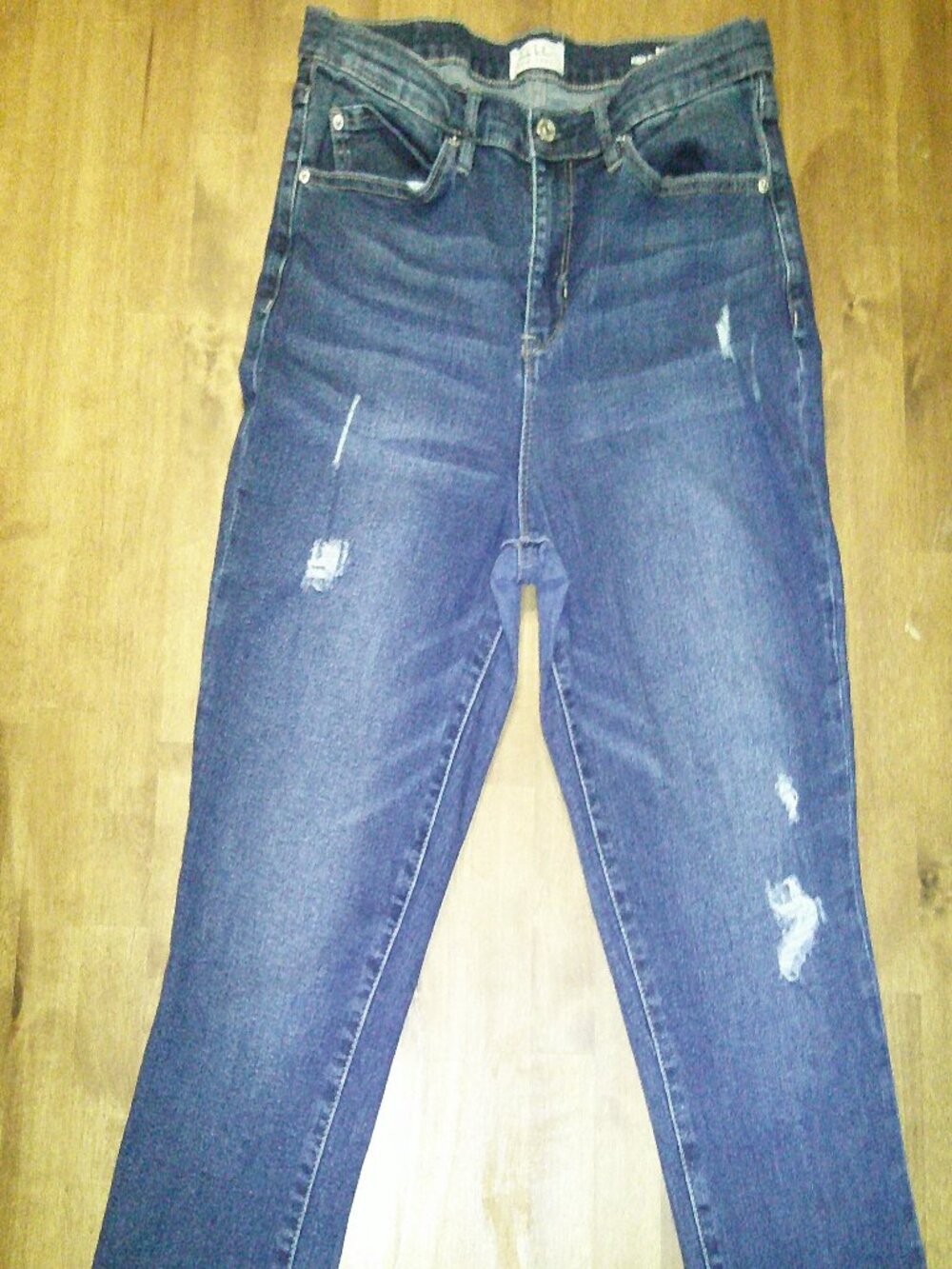 Nicole Miller Women's Soho High Rise Skinny Crop Jeans size 8